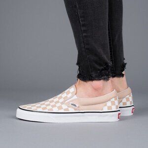 VANS Classic Slip-On Checkerboard Sneaker - Frappe